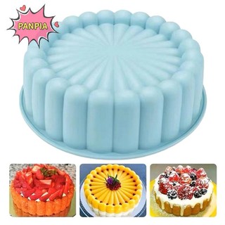 Pnpia Silicone Tròn Nướng Bánh Charlotte Bánh Nướng Chảo Xốp Flan Khuôn Bánh Ngắn Nướng Chảo Nhà Bếp Khuôn Silicon Boutique