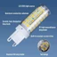 OIMG Bóng đèn LED gốm G4 G9 E14 220V 3W 5W 7W 9W Ánh sáng ấm 3000K Ánh sáng trung tính 4000K Ánh sáng trắng 6000K Ba màu
