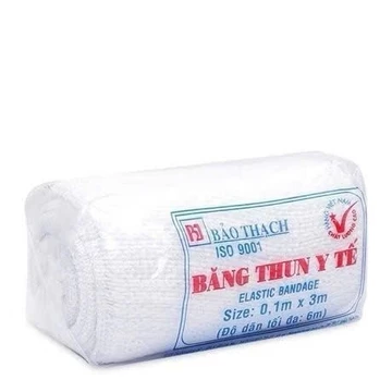 (0.075mx3m 2 móc) Cuộn Băng Gạc Co Giãn, băng chun y tế 2 móc,Băng thun y tế (1 móc, 2 móc - 3 móc, 4 móc) Bảo Thạch