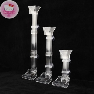 Moonlights Bể Cá Trong Suốt Bộ Ống Ăn Acrylic Bể Cá Ăn Phụ Kiện Dụng Cụ EN