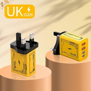 [GOU] Bộ sạc điện thoại 4 cổng USB Type-C GaN 120W PD cho máy tính bảng điện thoại di động cho Huawei VN