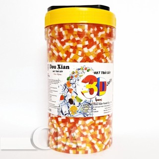[Có sẵn] Thạch rau câu, hạt rau câu 3D Douxian hộp 2.5