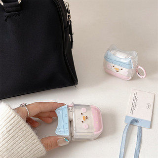 Snowman cho AirPods 1 / 2 3 Pro Pro2 pro3 Airpod4 Bộ tai nghe Vỏ bảo vệ Bluetooth không dây AirPods Pro i3 i4 pro3 Vỏ bảo vệ tai nghe