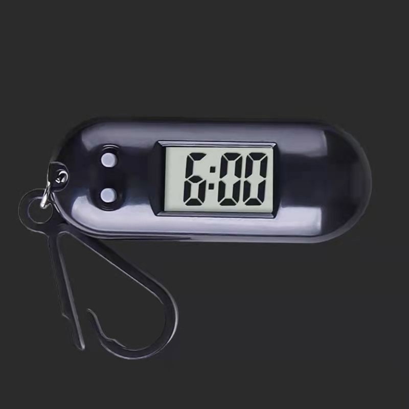 LED Digital Keychain Pocket Watch Mini Portable Clock for Kids and Students Use