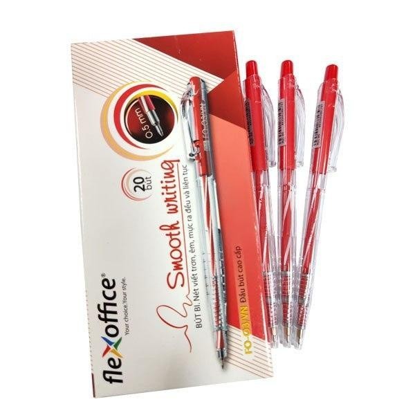 [ HỘP 20C ] Bút Bi Thiên Long Flexoffice FO-03/VN FO 03.