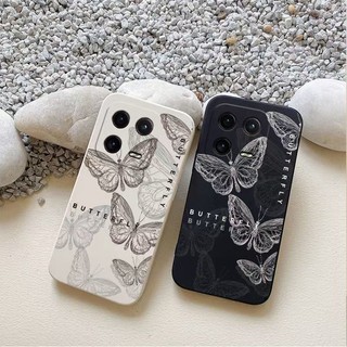 Ốp Điện Thoại Silicon Bướm Retro Cho Samsung S21 S10 S9 Plus Ultra Note 9 10 20 Vỏ Silicon Siêu Mềm