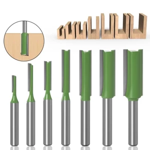 Mũi phay gỗ tạo rãnh vuông 1/4 và 6mm, kích cỡ đa dạng FE123