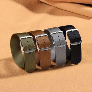 Cổ Điển NATO Nylon Dây Đeo Đồng Hồ 20mm ZULU Nylon Dây Đeo Đồng Hồ Vải Nylon Dây Đeo Một Vòng Đa Năng Đồng Hồ Thông Minh Thay Thế Cho Nam Nữ