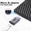Bộ chuyển đổi nữ DARON Type C, Bộ chuyển đổi Micro B USB3.0 tốc độ cao, Bộ chuyển dữ liệu từ nam sang loại C Type-C USB3.0 Micro B Connector Điện thoại di động