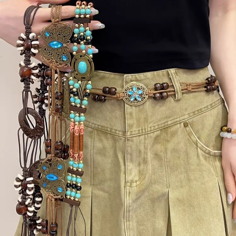 Dây Thắt Lưng Bohemian Cao Cấp và Phong Cách Truyền Thống