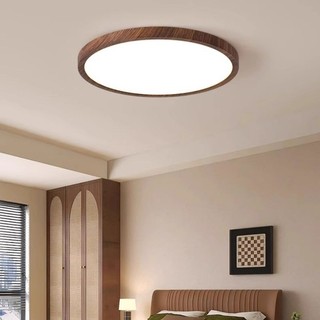 AIMI Đèn Trần LED Bắc Âu Tricolor Phòng Khách Đèn Trung Tâm Tròn Thích Hợp Cho Phòng Ngủ Ăn Khách Nghiên Cứu