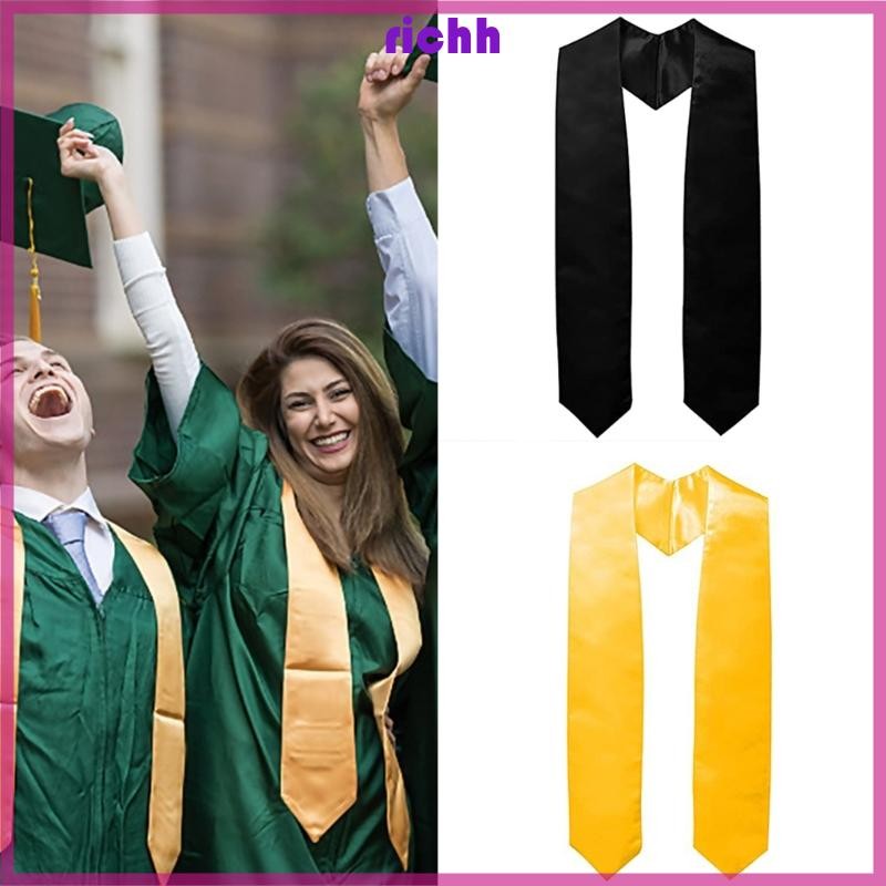 ⚝⚝Tiệc tốt nghiệp Richh Stole Unisex Sinh viên Sash Lễ tốt nghiệp Chụp ảnh Sash
