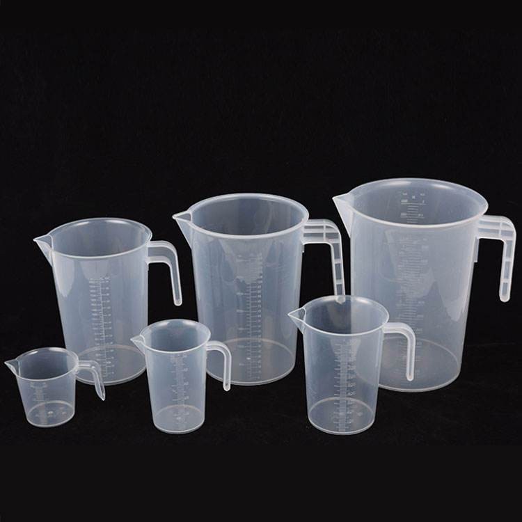 Cốc Đong, Ca Đong Nhựa Đủ Size - Định Lượng Có Nắp Đậy, Chia Vạch Tiện Dụng Cho Pha Chế