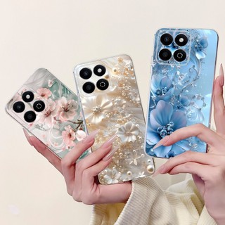 Vỏ Cho Honor X7C Ốp điện thoại ALT-NX1 ALT-LX2 Thời Trang Mới Bướm Hoa Silicon Mềm TPU Ốp điện thoại Cho HonorX7c 200 Thông Minh Capa