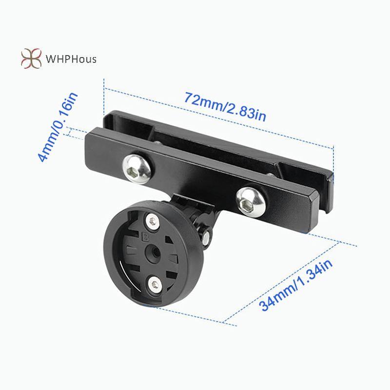< WHPHous-t > Giá đỡ đèn hậu đường ray xe đạp Giá đỡ đèn LED gắn trụ yên cho xe đạp Giá đỡ đèn Radar chiếu hậu RTL510 515 500 Magene L508