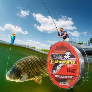 MARBLEM Fluorocarbon Nylon PA Dây Cước Bền Mạnh cho câu cá