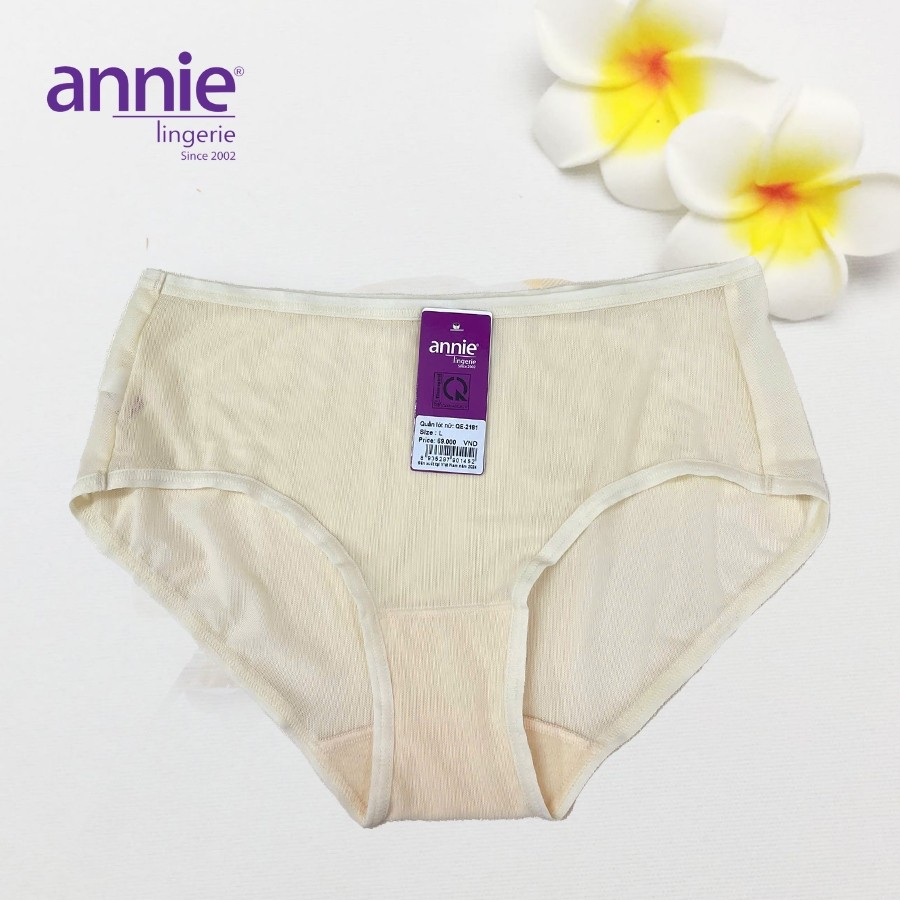 Combo 3 quần lót lưới nữ annie cao cấp QE 2181 co giãn 4 chiều, mặc thoải mái, thoáng mát cả ngày
