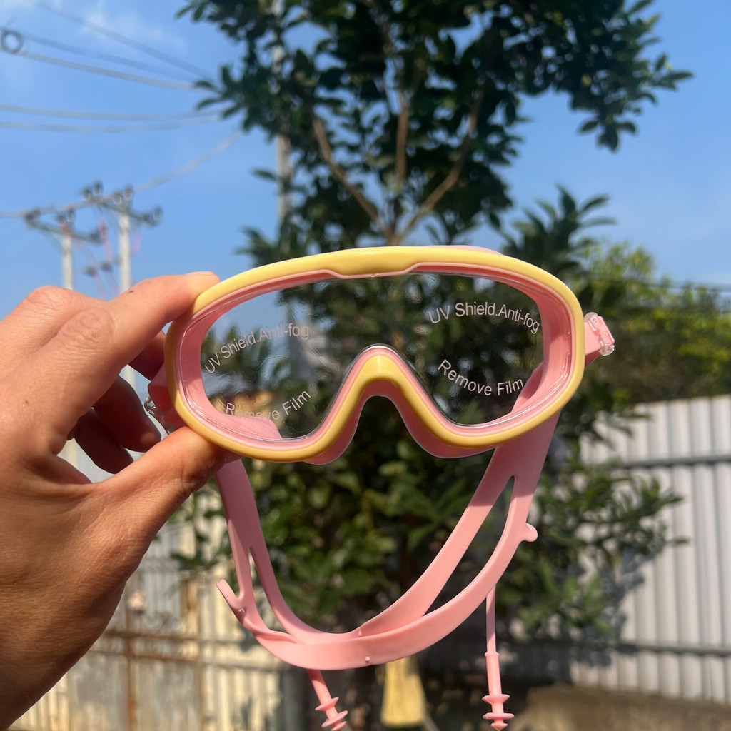 Kính bơi chống lóa, chống tia UV chống nước cho bé trai bé gái thoải mái bơi lội bảo vệ mắt với nhiều chip&mom 1660