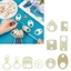 SA 100 Chiếc Chữ Thập Khâu Chỉ Sắp Xếp Flos Giọt Chủ Đề Sắp Xếp Để Thêu Và May Dụng Cụ Bảo Quản