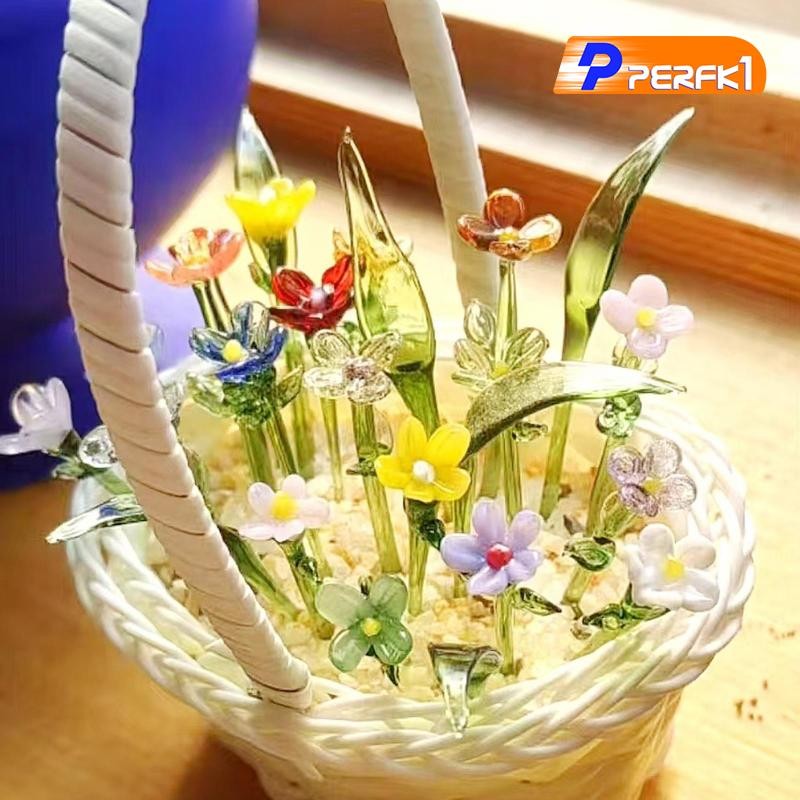 Bình Thủy Tinh Nhỏ Sắp Xếp Hoa Hộp Đựng Trang Trí Sưu Tập Trang Trí Ấm Hoa Thanh Lịch Cho Bàn Gia Đình Trung Tâm