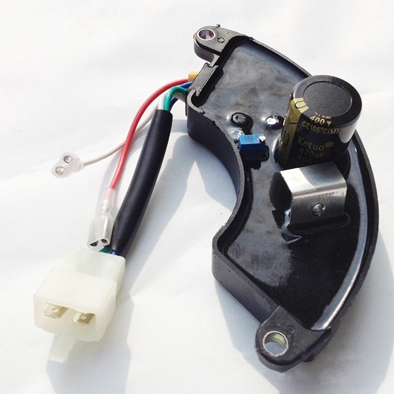 TMOY 5-8KW Máy phát điện lưỡi liềm một pha AVR Bộ điều chỉnh điện áp tự động Bộ chỉnh lưu Bộ phận máy phát điện xăng TCS