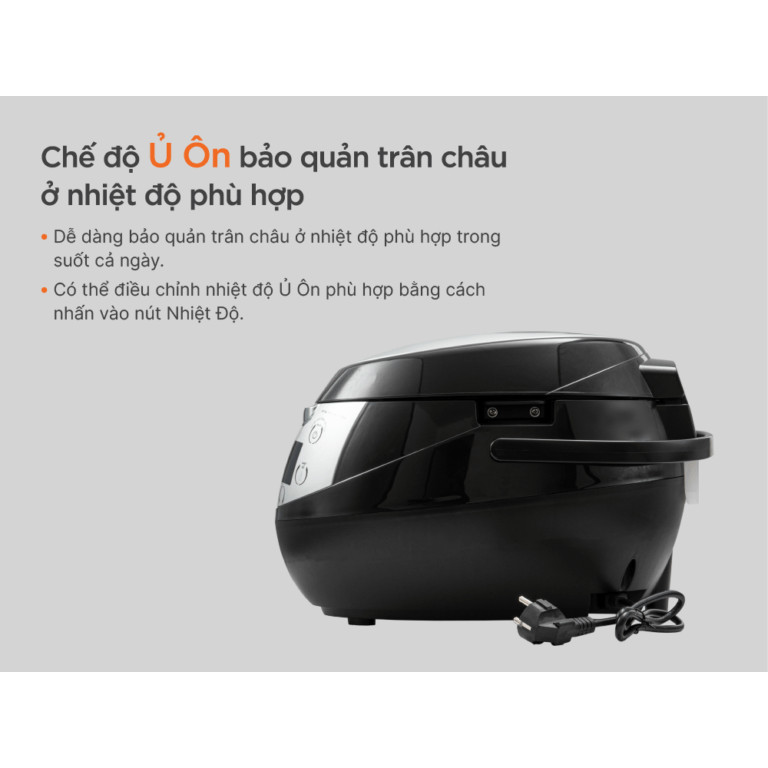 Nồi Nấu Trân Châu Tự Động Unibar UBN5L 900W - Dung Tích 5L | Tiết Kiệm Thời Gian, Chuyên Nghiệp 🥤