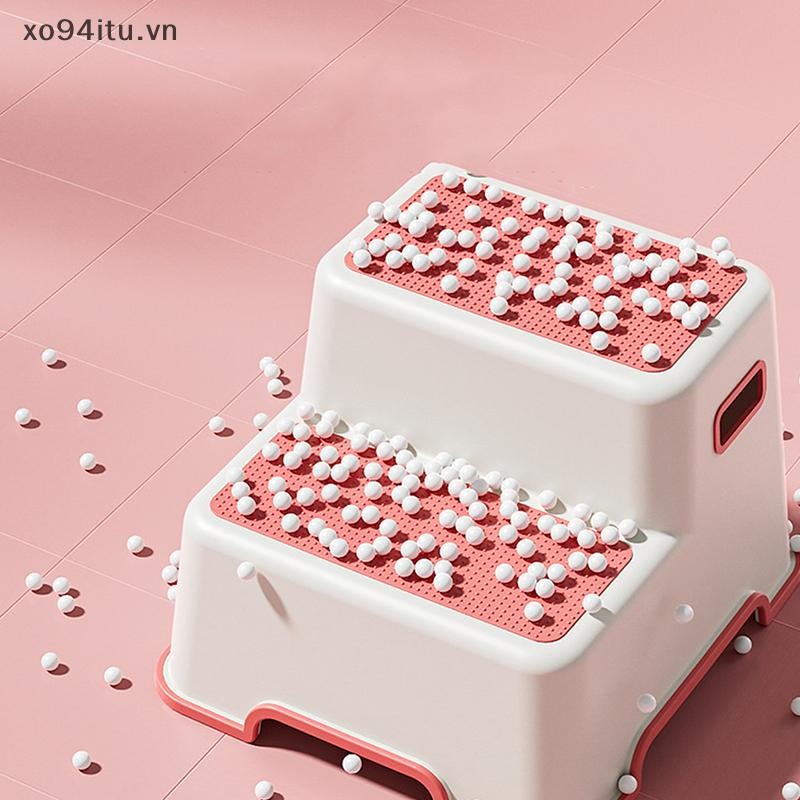 XOITU Trẻ Em Chậu Rửa Bước Phân Rửa Tay Bước Phân Bàn Chải Rửa Mặt Bước Vệ Sinh Chân Phân VN