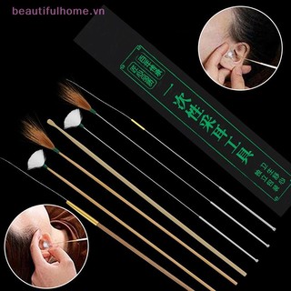 [Beautifulhome] 5 / 6 Cái Lông Tai Chọn Sáp Tẩy Curette Dụng Cụ Đào Tai Dụng Cụ Thìa Bụi Dính Dụng Cụ Đào Tai Chăm Sóc Tai Massage Thư Giãn [Làm Đẹp]