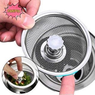 Pnpia Thép không gỉ Bồn Rửa Nhà Bếp Lọc Lưới Bồn Rửa Cống Lọc Phòng Tắm Thoát Sàn Bắt Chất Thải Lỗ Lọc Bồn Rửa Phụ Kiện Boutique