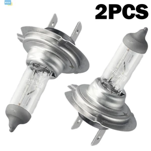 < Welv > Bộ 2 Bóng Đèn Pha Xenon 12V Xe H7 55W 6000K Bóng Đèn Trắng Halogen