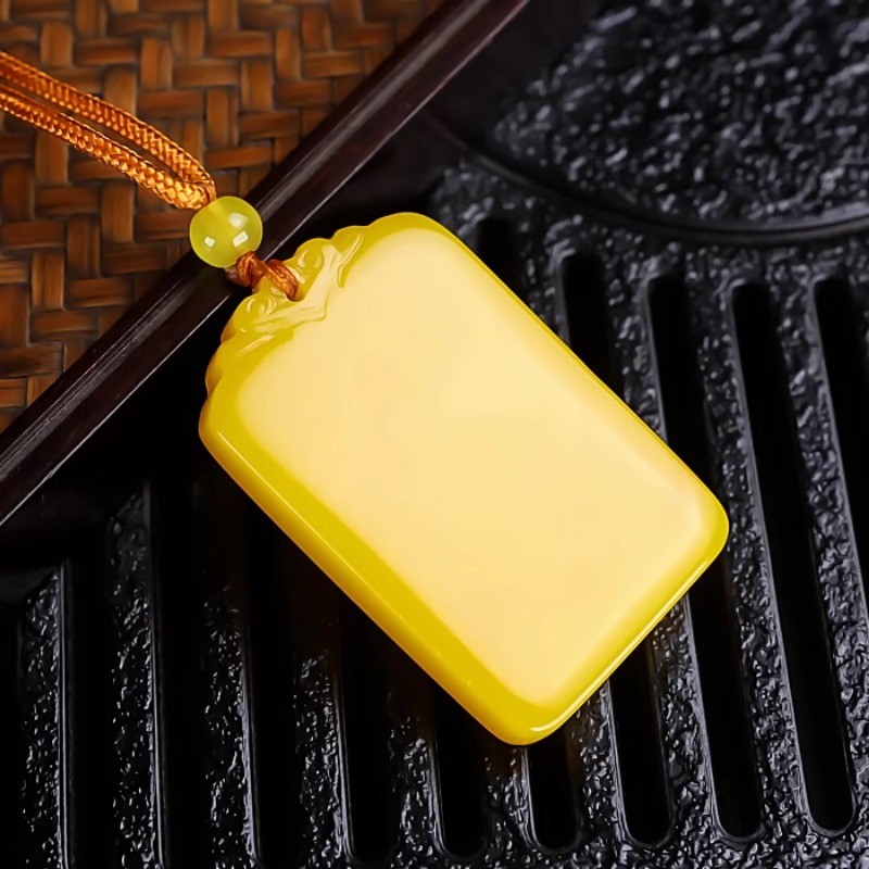 Phong Cách Mới Tự Nhiên An Toàn Thương Hiệu Mặt Dây Chuyền Nam Nữ Đơn Giản Phù Hợp Với Thời Trang