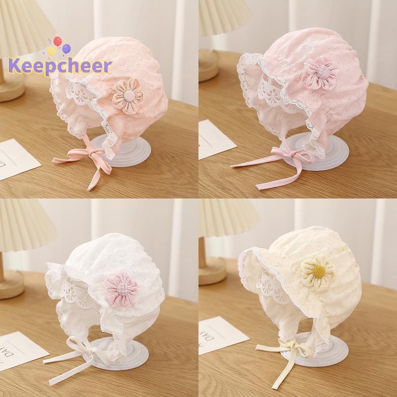 [Keepcheer] Mũ bé hình gấu Pom dễ thương 2024 Thu đông Mũ beanie cho bé gái Mũ bảo vệ tai bé trai Mũ beanie dày mềm mại [Mới]