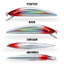 6 Màu 13cm / 38g Chìm Crankbait Minnow Mồi Câu Cá Wobbler Swimbait Với 2 Móc Treble Mồi Cứng Nhân Tạo Cho Cá Hồi Bass Perch Pike.