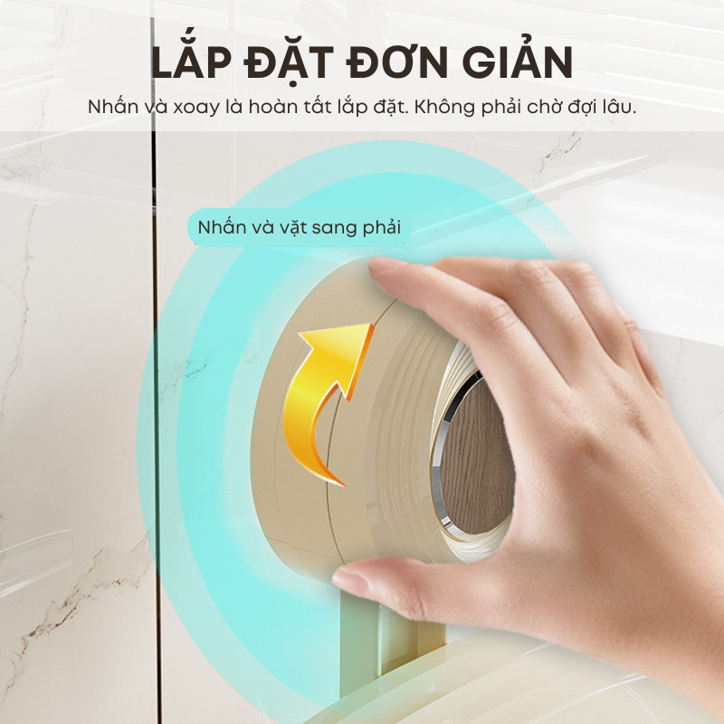 Giá cài nắp vung nồi treo tường không cần khoan đục KooBee có khay hứng thoát nước tiện lợi| 200