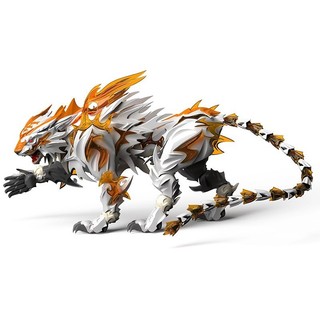 Điểm lắp ráp Blue Dragon Black and White Canglong Mountain Sea Jing Trung Quốc Cổ đại Thiên đường Bốn Linh hồn Bạch Long Bạch Hổ Mô hình Làm bằng tay