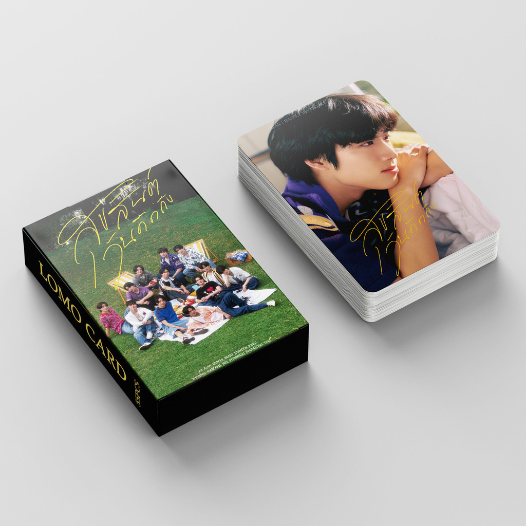 30-55 chiếc BUS vui vẻ nhớ bạn Photocards Biến áp vì bạn tôi tỏa sáng Lomo Card marckris đồng AA phutatchai khunpol trái tim peemwasu alan nex Thái jung Bưu thiếp