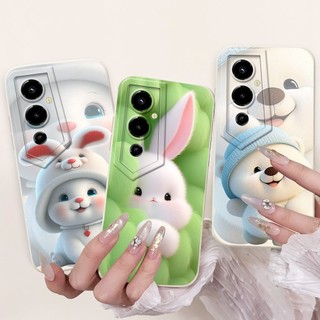 Ốp Lưng Cho Tecno Pova 4 LG7n / Pova 4 Pro LG8n Vỏ Chống Sốc Pova4 Pro Gấu Trúc Dễ Thương Thỏ Hoạt Hình Silicon Mềm TPU Vỏ Điện Thoại