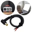 OXXGGKAO Cáp Pigtail Điện 7 9mmx5 5mm 8mm 90 Độ Nam Góc Dây Năng Lượng Mặt Trời Cung Cấp