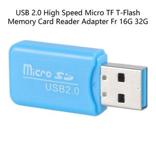 Clii 1 USB 2 0 Tốc Độ Micro TF T-Flash Đầu Đọc Thẻ Nhớ Adapter Fr 16G 32G