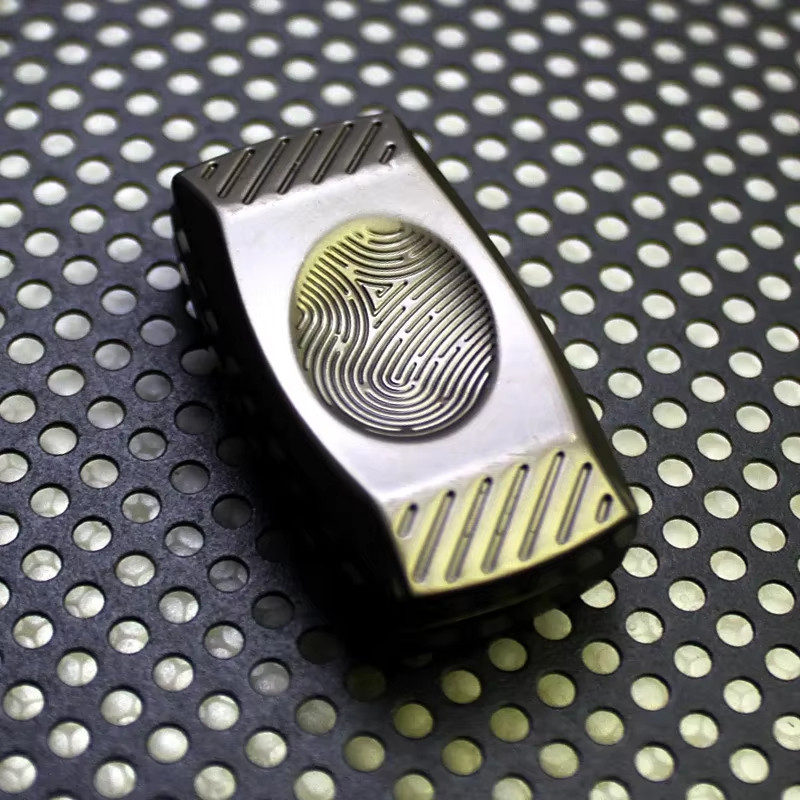 Vân Tay Từ Khóa Thanh Trượt EDC Fidget Thanh Trượt Kim Loại Fidget Đồ Chơi ADHD Dụng Cụ Người Lớn Lo Âu Giảm Căng Thẳng Đồ Chơi