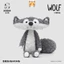 Bct Jooki Kawaii Sói Xám Đồ Chơi Sang Trọng Dễ Thương Biển Otter Thỏ Gấu Bông Búp Bê Mềm Lấp Đầy Búp Bê Phòng Ngủ Gối Bé Trai Bé Gái Trẻ Em Đồng Hành Búp Bê Quà Tặng Sinh Nhật Quà Tặng Năm Mới