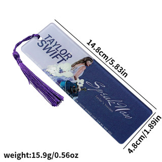 YT4 Taylor Swift Acrylic Tua Rua Đánh Dấu Trang Quà Tặng Cho Bé Gái Ngôi Sao Lưu Niệm Bộ Sưu Tập 1989 Văn Hóa Người Yêu