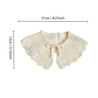 Cổ áo đan và vòng cổ tháo lắp dễ dàng, thiết kế đơn giản thời trang