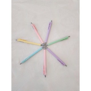 [ BÁN VĨ 5 CÂY ] Bút bi bấm Thiên Long màu Pastel GELB015 GEL-B015 GEL B015 PAZTO mực xanh