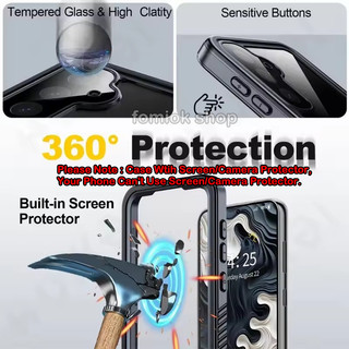 S26 Ultra ốp lưng chống nước Ốp Chống Sốc Chống Thấm Nước IP68 Cho Samsung Galaxy ốp lưng s25 fe S24 S23 S22 S21 Ultra FE A16 A55 A35 A54 A15 A25 5G Điện Thoại Bơi Dưới Nước Sang Trọng