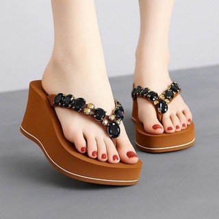 DÉP KẸP XỐP ĐẾ LƯỢN SÓNG QUAI DÙ KẾT ĐÁ 5F, 7F, 9F NNTT