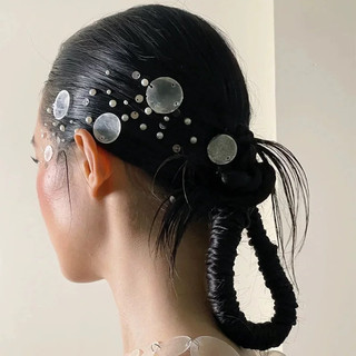 1 gói miếng dán ngọc trai cô dâu mới, phụ kiện vỏ và lấp lánh DIY thủ công