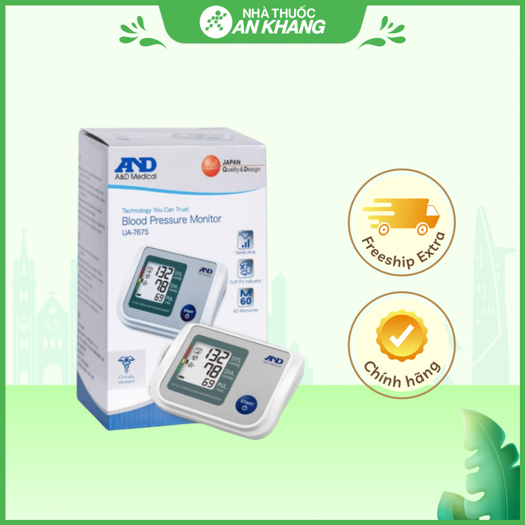 Máy đo huyết áp bắp tay AND UA-767S