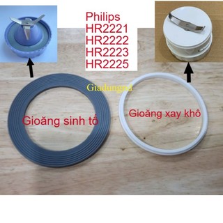 LINH KIỆN GIOĂNG XAY KHÔ, GIOĂNG XAY SINH TỐ MÁY XAY PLS HR2221 HR2222 HR2223