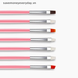 [savemoneyeveryday] Bàn chải móng tay cho bàn chải Gel làm móng tay cho nghệ thuật làm móng 15 cái / bộ Bàn chải móng tay Bàn chải Gel [vn]